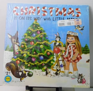 Marcy Tigner~Christmas Is On It's Way with Little Marcy~1969 Word K-706 NM/NM - Picture 1 of 4