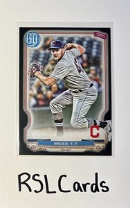 2020 Topps Gypsy Queen Baseball Trevor Bauer 1/1 Black RARE*