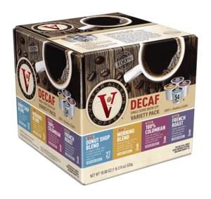 Victor Allen DECAF Confezione varietà caffè preferiti confezione da 54 a 162 K tazze SPEDIZIONE GRATUITA - Foto 1 di 5