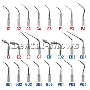 5× Dental Ultrasonic Piezo Scaler Tips fit Woodpecker EMS /DTE SATELEC Handpiece - Picture 1 of 25