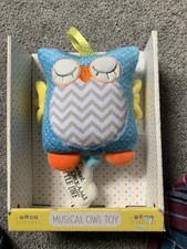 tiny treasures musical owl toy