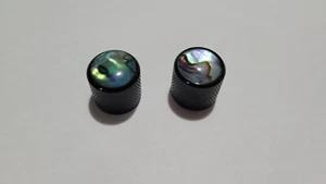 Volume and Tone Knobs W/ Abalone Top - Picture 1 of 2