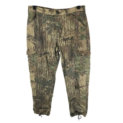 Liberty Mens Realtree Camo Cargo Pants Ripstop Outdoors Hunting 34x30 - Image 1 of 4