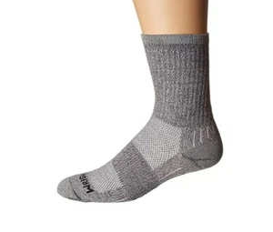 Wrightsock Unisex Youth Escape Crew Socks 1-Pair Gray Size SM - Picture 1 of 1