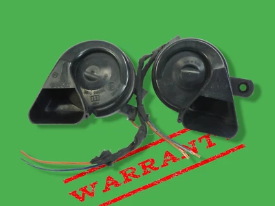 2006-2011 mercedes ml350 gl450  high low  pitch tone note horn signal pair 2 oem - Image 1 of 4
