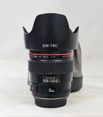 Lente #Canon EF 35 mm f/1,4 L USM (35 mm 1,4) CÓDIGO UZ-(S/N 137609) Foto 1 de 4