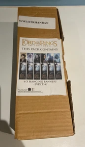 Vintage Herr der Ringe Zwei Türme RAR Buchhandlung Promo SECHS Banner Set - Bild 1 von 4