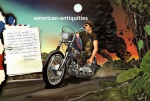 Vietnam Letter To A Lost Bro Easyriders Harley Davidson David Mann Print - Bild 1 von 1