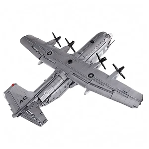 AC-130 Hercules Air Gunship Building Blocks Plane- Ground-Attack Aircraft - Picture 1 of 10