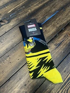 Calze Happy nuove con etichetta Marvel X-Men '97 Wolverine taglia 41-46 - Foto 1 di 6
