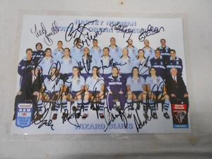 #T123. 2001 NSW STATE OF ORIGIN RUGBY LEAGUE TEAM PICTURE - SIGNATURES - Picture 1 of 5