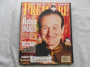 PREMIERE Magazine-APRIL,1996 ROBIN WILLIAMS - Picture 1 of 3