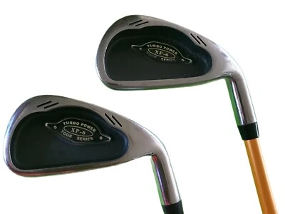 Turbo Power XP 6 Tour Series 1 & 2 Irons Reg Flex New Grips - Image 1 of 4
