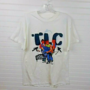 Camiseta TLC Group 1992 Negra Vintage Retro Hip Hop Para Hombre Talla XL - Imagen 1 de 7