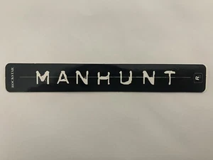 Rare Rockstar Games Staff Press Issued Manhunt Sticker Promo GTA PS2 PSP - Picture 1 of 2