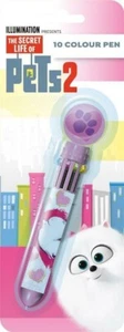 The Secret Life of Pets 2 - mehrfarbig 10 in 1 einziehbarer Kugelschreiber 0,5 mm - Bild 1 von 3