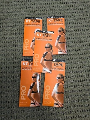 Kt Tape Fast Pack Jet Black 15 Pre Cut Strips - Image 1 of 4