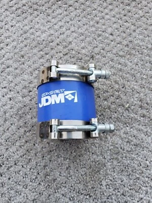 2,5 дюйма синий силиконовый соединитель шланг воздухозаборник JDM, T-зажимы турбонагнетатель  - Изображение 1 из 3