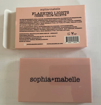 Sophia + Mabelle | Flashing Lights Cheek + Glow Palette 8g - Bild 1 von 2