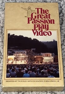 The Great Passion Play Video (VHS, 1985) Original Case Video Elna M. Smith - Picture 1 of 3