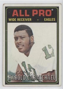 1974 Topps Harold Carmichael #121 Rookie RC HOF