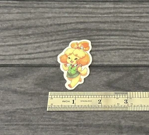Animal Crossing | Isabelle Furry Sticker Decal | Great For Bottles, Laptops etc - Picture 1 of 4