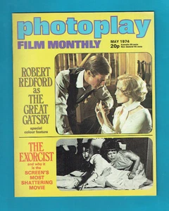 #T42. PHOTOPLAY FILM MONTHLY MOVIE MAGAZINE, MAY 1974, ROBERT REDFORD COVER - Picture 1 of 1