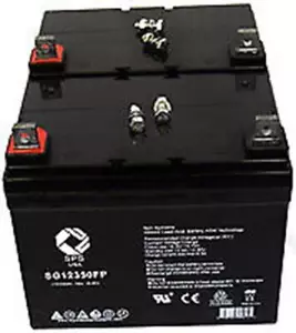 SPS Brand 12V 35Ah Replacement battery (SG12350) for Jazzy Select Elite Wheelcha - Picture 1 of 3