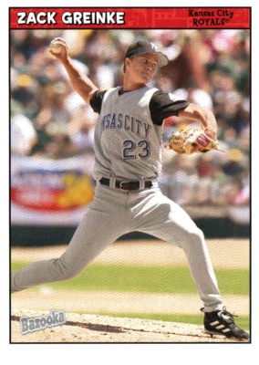 Zack Greinke P Royals Topps Baseball Card #129 2006 - Image 1 of 2