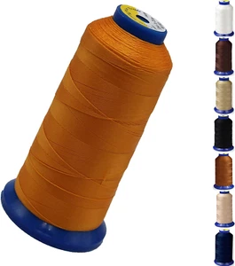 Bonded Nylon Thread for Sewing Leather,Upholstery,Jeans and Wig; #69 T70 Size 21 - Picture 1 of 4