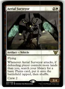 Aerial Surveyor Commander: Kamigawa: Neon Dynasty Regular MTG - Picture 1 of 2