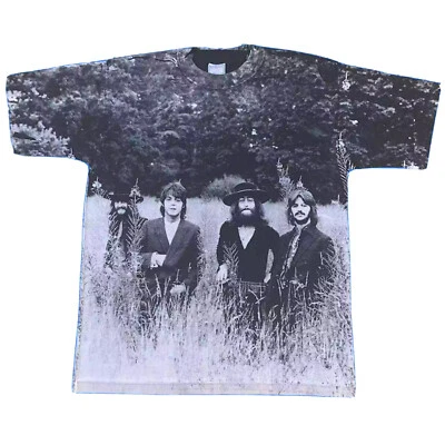 Camiseta De Colección 1995 The Beatles Adulto Talla XL AOP Punto Único Hecha en EE. UU. Años 90 Foto 1 de 4