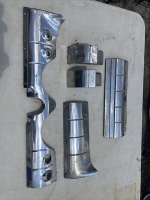 Pontiac Star Chief 1957 tablero de acero inoxidable juego completo  Foto 1 de 4