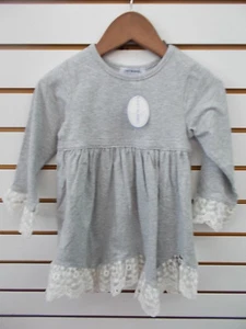 Abito monogrammabile grigio erica Just Blanks bambino e bambina taglia 24 mesi - 10 - Foto 1 di 3