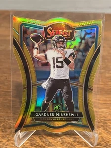 2019 Gardner Minshew No. 178 Die Cut Bronze Prizm #01/10 Rookie RC Select - Picture 1 of 3