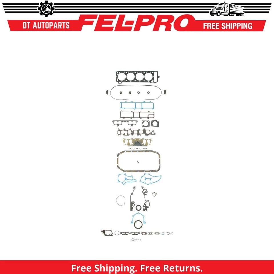 Juego de juntas de motor para camioneta Toyota 1985-1995 Fel-Pro 1986 1987 1988 1989 1990 Foto 1 de 1