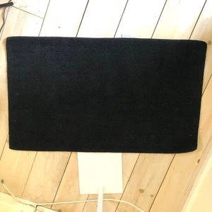 Casaluna NWOT Black 100% Cotton Looped Bath Rug 24"x40" - Picture 1 of 4