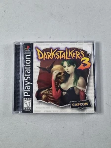 Darkstalkers 3 (PlayStation 1, PS1) Excelente CIB Completo con Tarjeta Reg y Probado - Imagen 1 de 6
