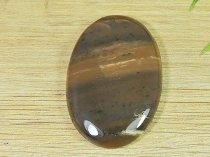 31X47X07MM Dendrita Miel Natural Forma Ovalada Cabujón Piedra Preciosa Suelta 82Cts. L585 - Imagen 1 de 9