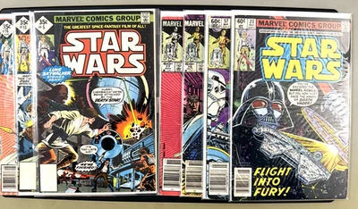 Star Wars lot - 7 books (3 x Whitman; 4 readers) - #5, 13-14, 23, 57, 76-77 - Image 1 of 4