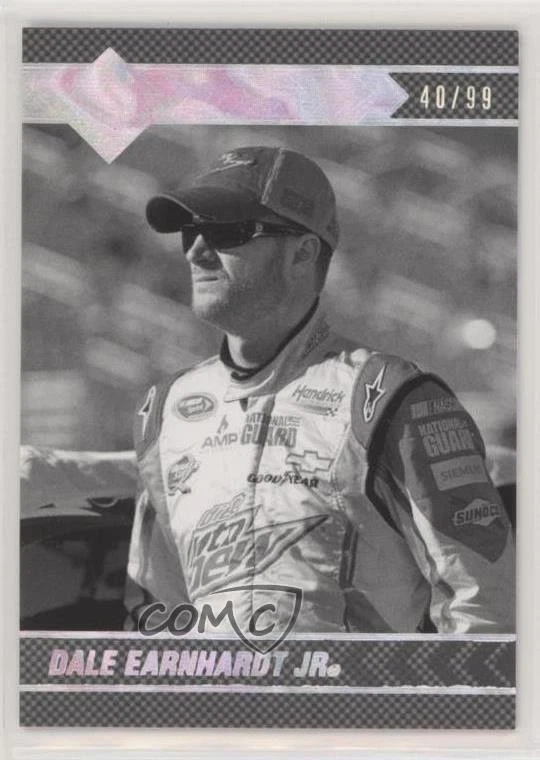2013 Press Pass Total Memorabilia Platinum /99 Dale Earnhardt Jr #12 HOF - Image 1 of 2