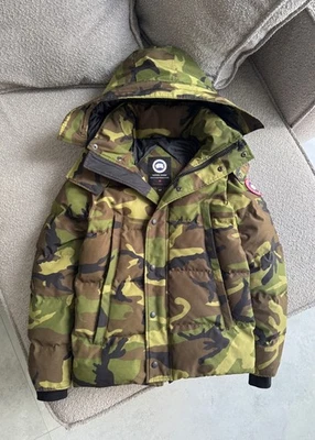 Auténtico Abrigo Chaqueta acolchada Parka Wyndham Para Hombre CANADA GOOSE Talla XS Foto 1 de 4