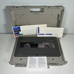 New Old Stock Sony D1L-76A Digital Video Cassette 19mm 76min 4363ft Vintage - Picture 1 of 21