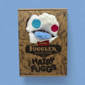Fuggler Hairy Fuggs Oogah Boogah Tongue White Funny Ugly Monsters 9" Zuru NEW!! - Picture 1 of 3