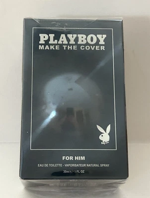 Playboy Make The COVER For HIM EDT 1,0 oz/30 ml ~ spray ~ nuevo con caja ~ sellado Foto 1 de 4