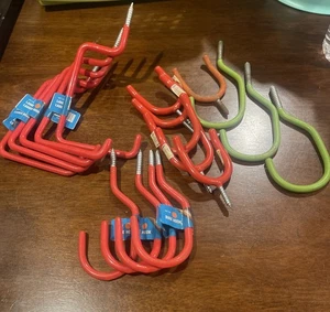 Surtido de 17 ganchos de pared-bicicleta, escalera, gancho para herramientas - Imagen 1 de 9