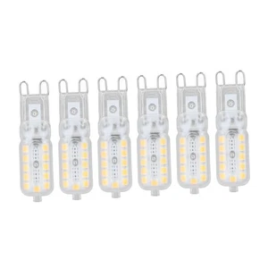▱110-140V 6pcs G9 LED Bulb 5W Transparent Cover 22LED Dimmable G9 Light Bulb SG - Picture 1 of 24