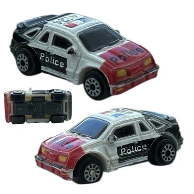 Micro Machines Merkur Police Car Weiß/Schwarz/Rot - Bild 1 von 4