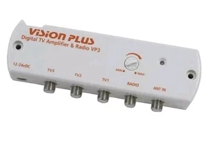 Amplificador digital Vision Plus VP3 caravana televisión TV amplificador de señal aérea - Imagen 1 de 4