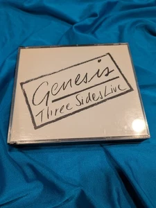 Genesis Three Sides Live 2 CD 1982  Atlantic Record Phil Collins Free Shipping! - Picture 1 of 4